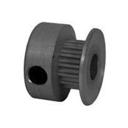 B B MANUFACTURING 15-2P03-6CA2, Timing Pulley, Aluminum, Clear Anodized 15-2P03-6CA2